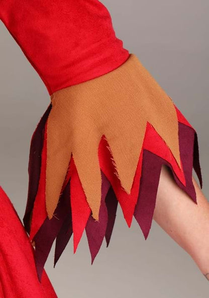 Plus Size Autumn Harvest Witch Costume for Women - US 0658