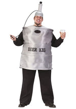 Men's Beer Keg Plus Size Costume - US 9637