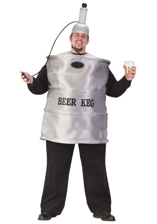 Men's Beer Keg Plus Size Costume - US 9637