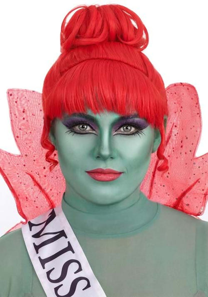 Plus Size Beetlejuice Receptionist Miss Argentina Costume for Women - US 9467