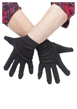 Plus Size Black Gloves - US 7814