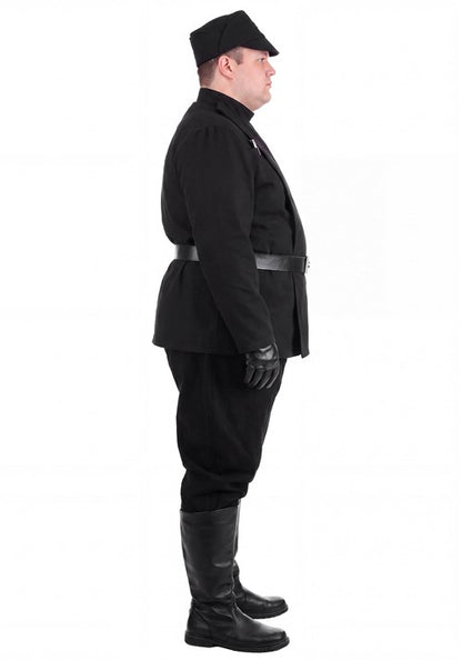 Plus Size Black Star Wars Imperial Officer Costume for Men - US 5197