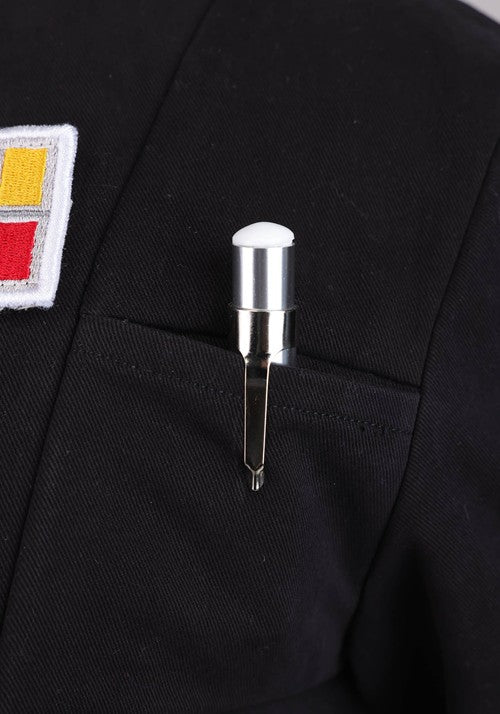 Plus Size Black Star Wars Imperial Officer Costume for Men - US 5197