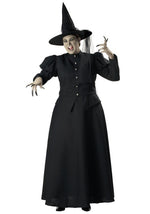 Plus Size Black Witch Costume for Women - US 6434