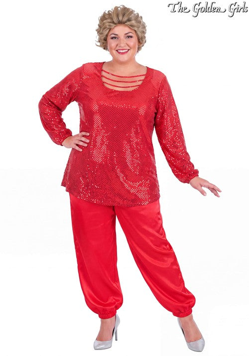 Plus Size Blanche Devereaux Golden Girls Costume for Women - US 4882