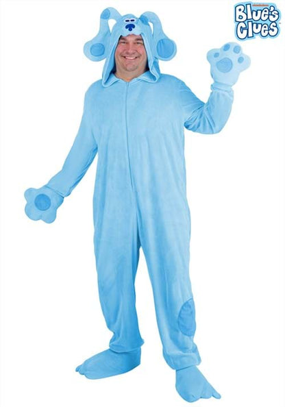 Plus Size Blue Blue's Clues Costume for Adults - US 2121