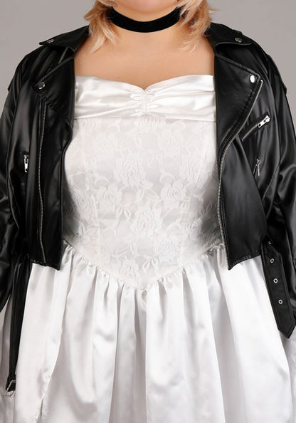 Plus Size Brutal Bride Doll Costume for Women - US 5720