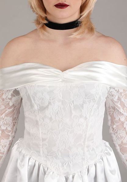 Plus Size Brutal Bride Doll Costume for Women - US 5720