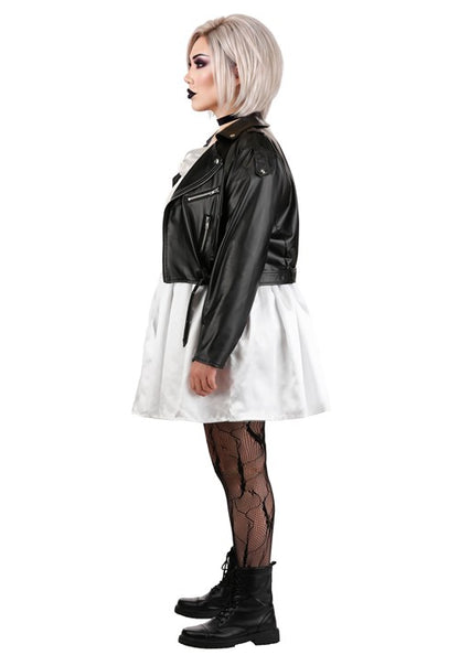 Plus Size Brutal Bride Doll Costume for Women - US 5720