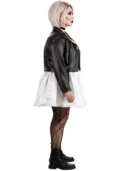 Plus Size Brutal Bride Doll Costume for Women - US 5720