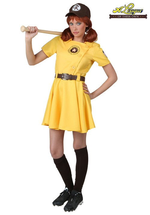 Women's Plus Size A League of Their Own Kit Baseball Costume - US 5034