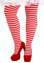 Plus Size Candy Stripe Costume Tights for Women - US 0304