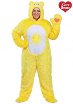 Adult Plus Size Care Bears Funshine Bear Costume - US 0113