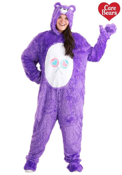 Plus Size Adult Care Bears Share Bear Costume - US 4207