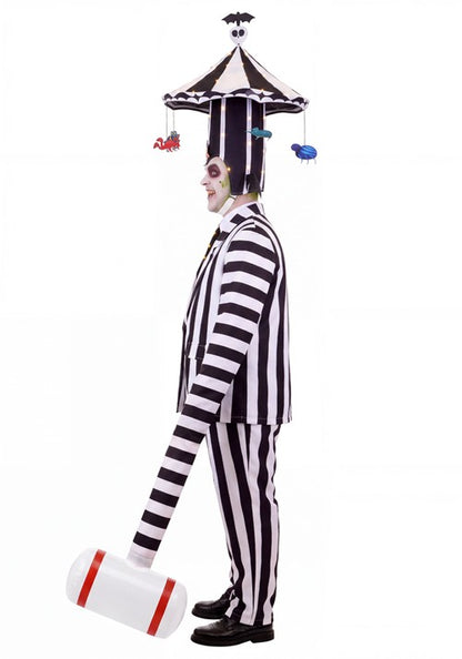 Plus Size Carousel Beetlejuice Costume for Men - US 1254
