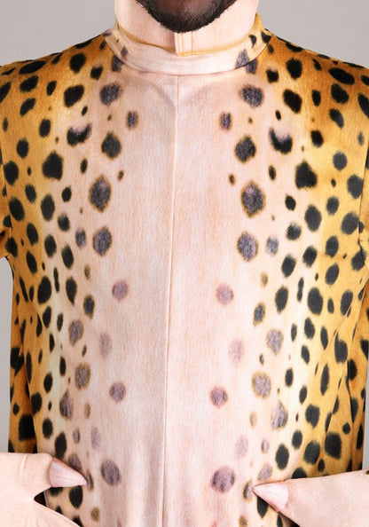 Plus Size Adult Cheerful Cheetah Costume - US 7677