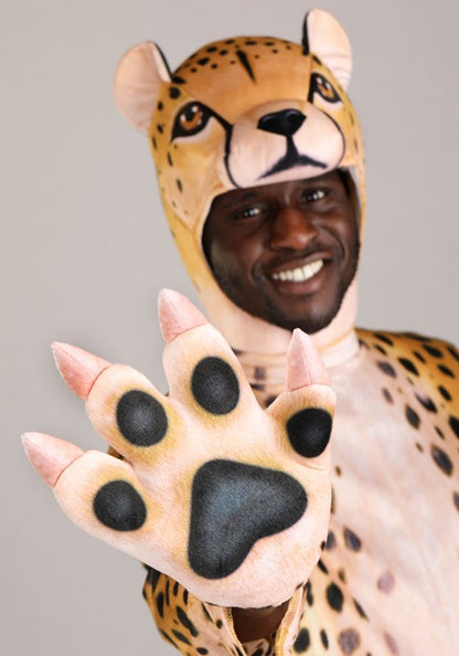 Plus Size Adult Cheerful Cheetah Costume - US 7677