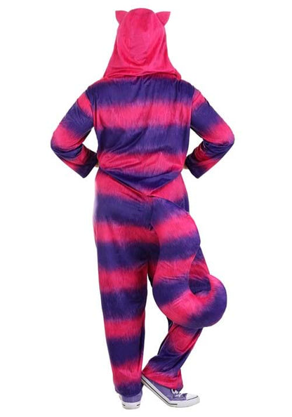 Plus Size Cheshire Cat Onesie Costume for Adults - US 7370