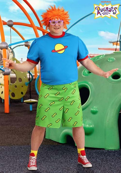 Plus Size Nickelodeon Rugrats Chuckie Costume for Men - US 2484