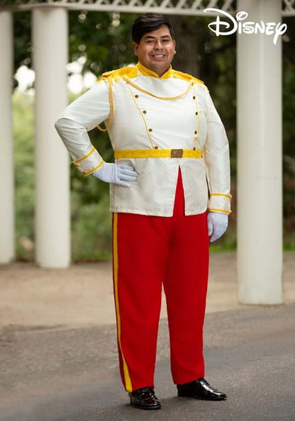 Prince Charming Costume for Plus Size Men from Disney's Cinderella - US 2643