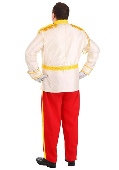 Prince Charming Costume for Plus Size Men from Disney's Cinderella - US 2643