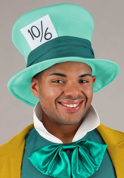 Plus Size Classic Disney Mad Hatter Men's Costume - US 5169