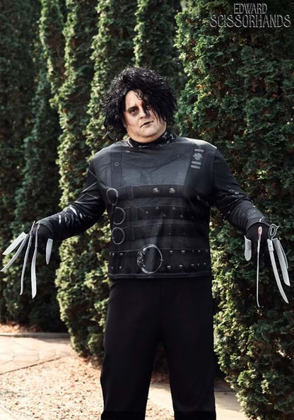 Plus Size Men's Classic Edward Scissorhands Costume - US 0313