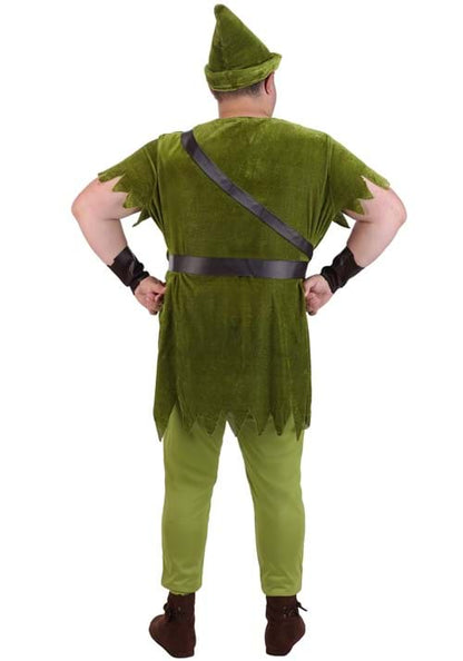 Plus Size Men's Storybook Peter Pan Costume - US 9827