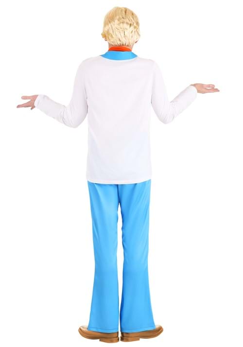 Men's Plus Size Retro Scooby Doo Fred Costume - US 5756