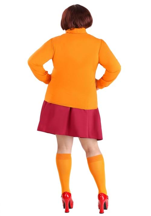 Plus Size Retro Scooby-Doo Velma Costume - US 0857