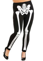 Women's Plus Size Skeleton Leggings - US 0011