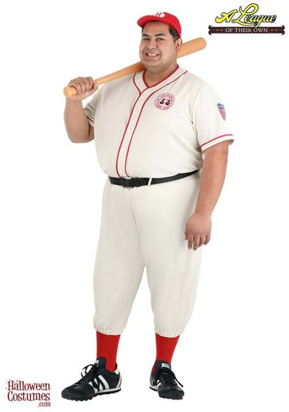 Plus Size League of Their Own Coach Jimmy Costume for Adults - US 6602
