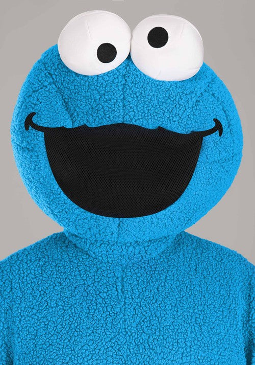 Adult Plus Size Sesame Street Cookie Monster Mascot Costume - US 6548