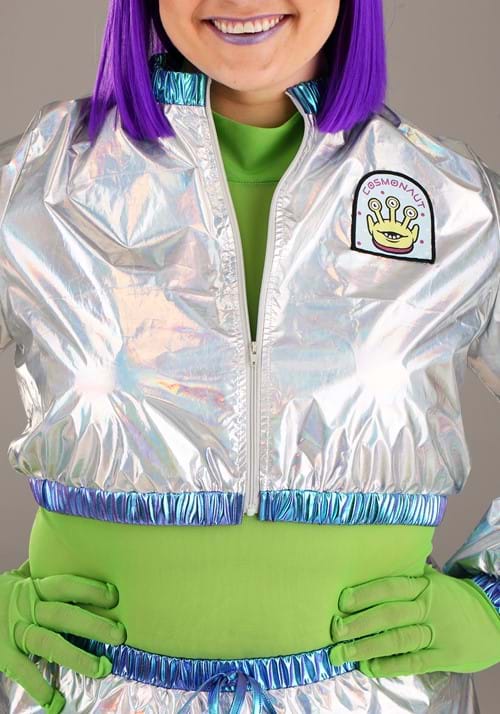 Cosmonaut Alien Plus Size Costume for Women - US 1297