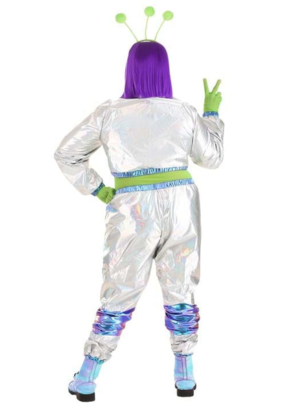 Cosmonaut Alien Plus Size Costume for Women - US 1297