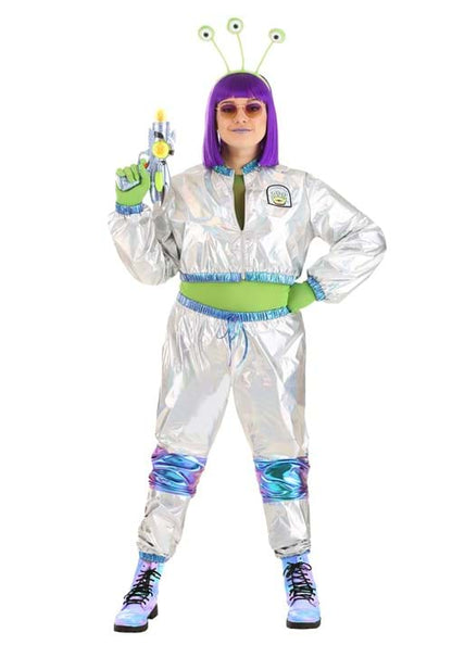 Cosmonaut Alien Plus Size Costume for Women - US 1297