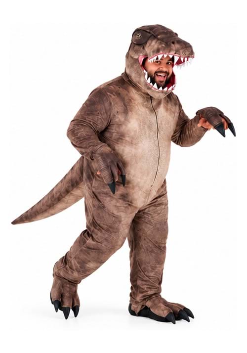 Plus Size T-Rex Adult Costume - US 2413