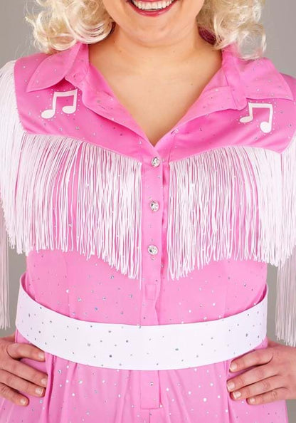 Plus Size Country Singer Popstar Costume - US 3977