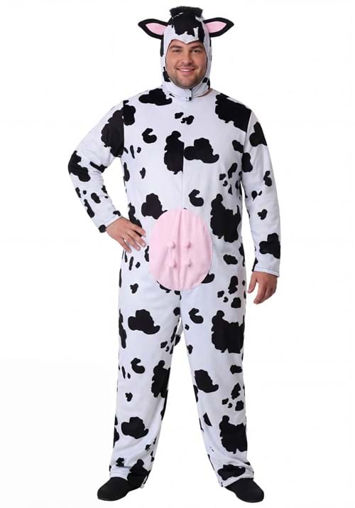 Plus Size Cow Costume for Adults - US 8309