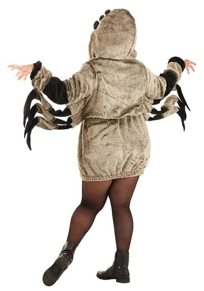 Plus Size Women's Cozy Tarantula Costume - US 8087