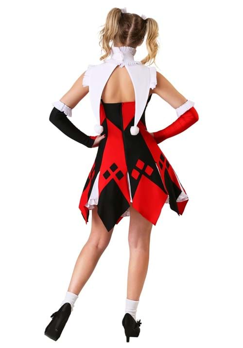 Women's Plus Size Cute Court Jester Costume - US 8521