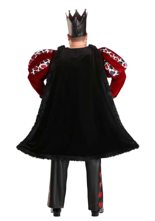 Men's Plus Size Dark King of Hearts Costume - US 6919