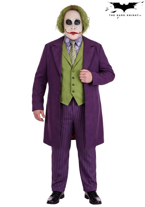 Plus Size Dark Knight Joker Costume for Men - US 2329