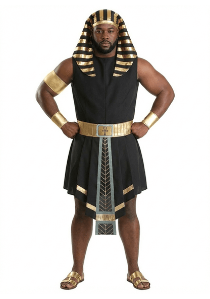 Men's Plus Size Dark Pharaoh Costume - US 9690