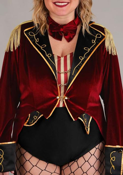 Plus Size Dark Ringmaster Costume for Women - US 4249