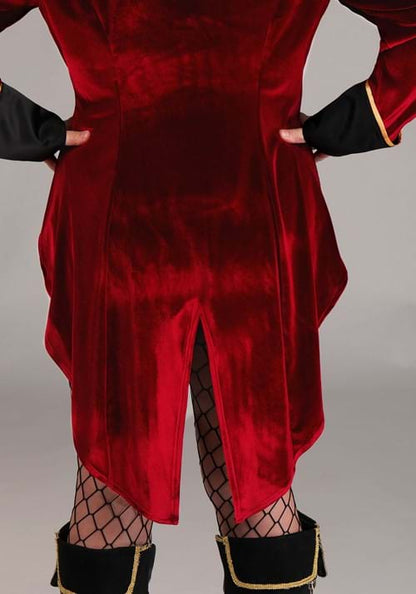 Plus Size Dark Ringmaster Costume for Women - US 4249