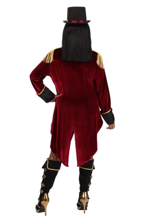 Plus Size Dark Ringmaster Costume for Women - US 4249