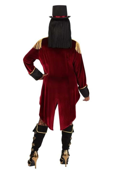 Plus Size Dark Ringmaster Costume for Women - US 4249