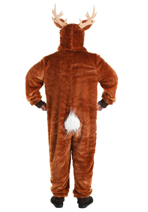 Men's Plus Size Dashing Deer Costume - US 2615