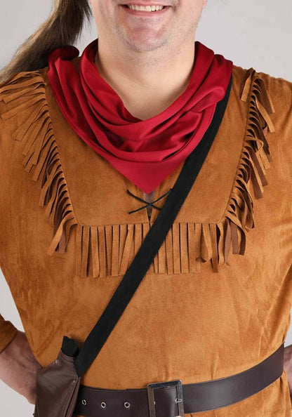 Plus Size Davy Crockett / William Clark Costume for Men - US 2142